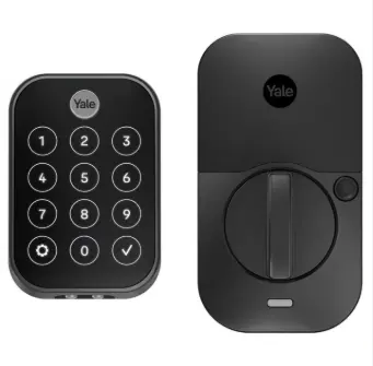 Smart keypad door lock for keyless entry